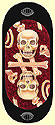 Lady Great Skull Zero, 2013 Oracle Divination Cards